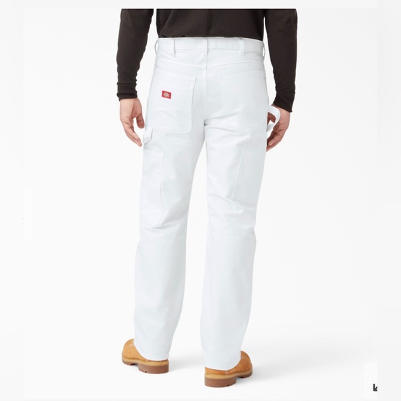Dickies Other - Dickies Relaxed Fit Straight Leg Painters Pants White Size 36x30 NWOT